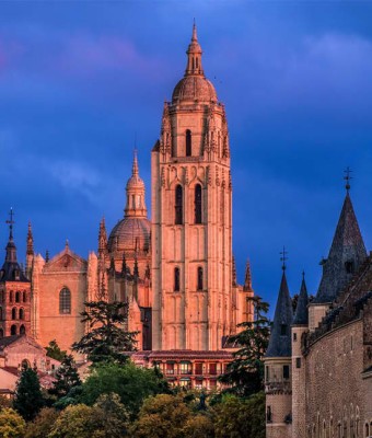 Entre dos catedrales en Segovia