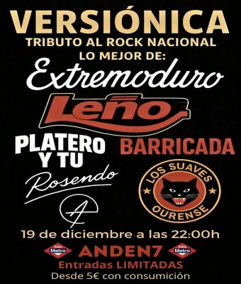 ,TRIBUTO AL ROCK ESPAÑOL en Cuenca