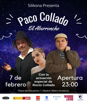 Paco Collado El Aberroncho en Silikona en Madrid