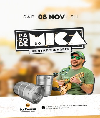 Pagode do Mica #entreosbarris - La Prensa Alcobendas (Samba/Pagode) en Madrid