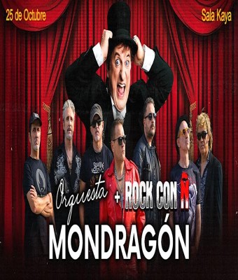 Orquesta Mondragón y Rock con Ñ en  Sala Kaya Santander (Cantabria).
