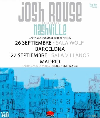Josh Rouse performs Nashville  Marc Rockenberg en Madrid