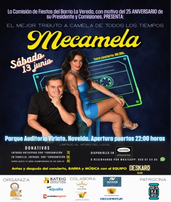 Tributo a Camela con Mecamela en Alicante/Alacant