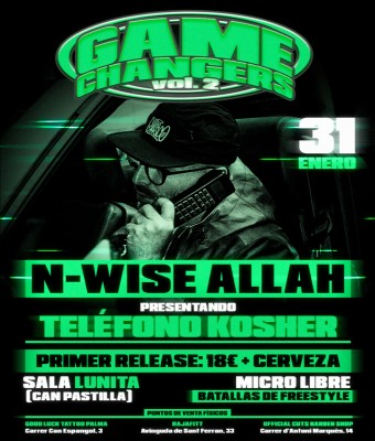 GAME CHANGERS VOL.2 / N-WISE ALLAH en Balears, Illes