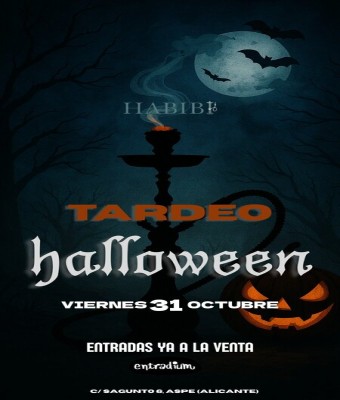 Tardeo halloween en Alicante/Alacant