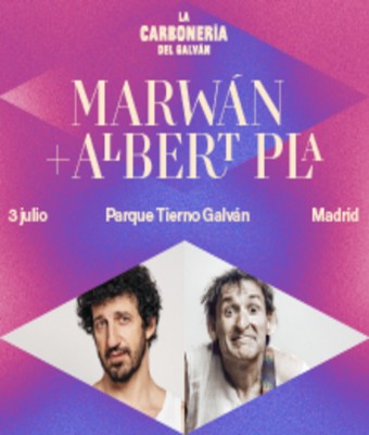Marwan + Albert Plá  - La Carbonería del Galván en MADRID