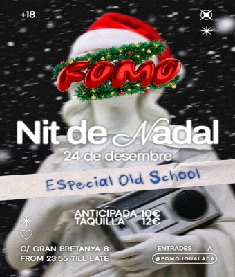 Old School - Nit de Nadal 24/12/25 en Barcelona