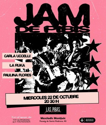 JAM DE PIBIS x LAS PIBAS PRODUCEN en Barcelona