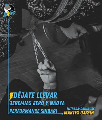 Dejate llevar Shibari Live en Barcelona