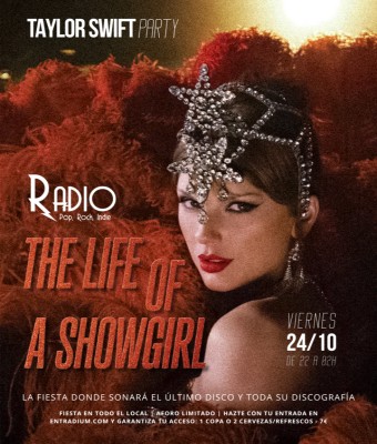 TAYLOR Party - 24/Octubre/25 - LA RADIO en Asturias