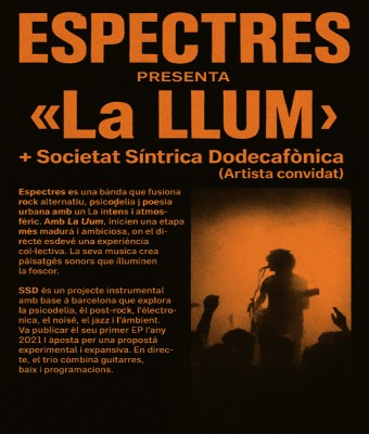 Espectres + Sociedad Síntrica Dodecafónica en Barcelona