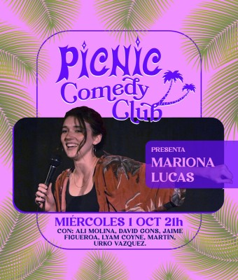 Picnic Comedy Club presentado por Mariona Lucas en Madrid