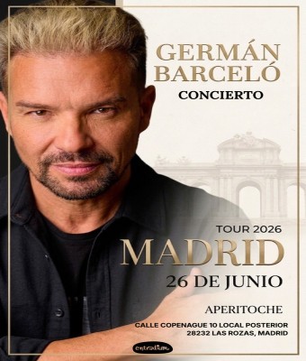 Germán Barceló en Concierto - Tour 2026 - en Madrid