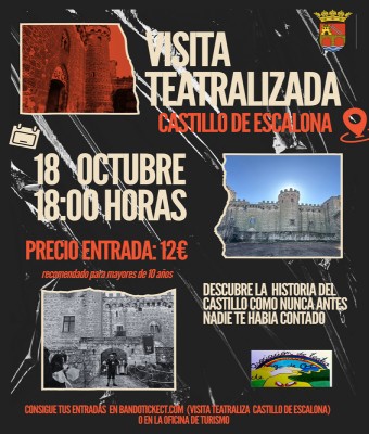 Visita teatralizada Castillo de Escalona en Toledo