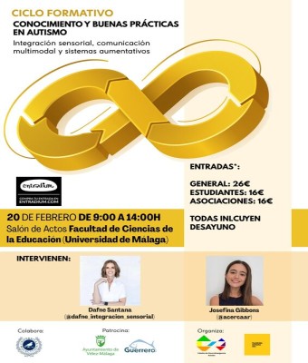 CICLO FORMATIVO BUENAS PRÁCTICAS EN AUTISMO en Málaga