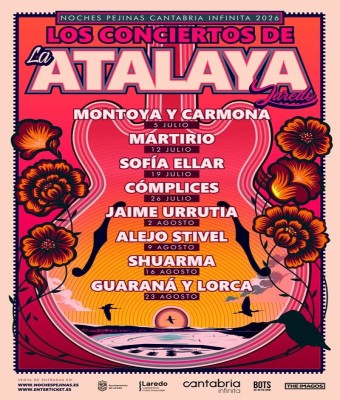 Los Conciertos de la Atalaya - Sofía Ellar en Cantabria