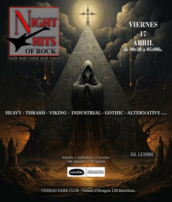 NIGHT HITS OF ROCK en Barcelona