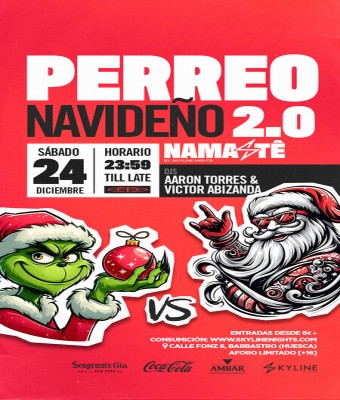 PERREO NAVIDEÑO 2.0 - 24 DICIEMBRE en Huesca
