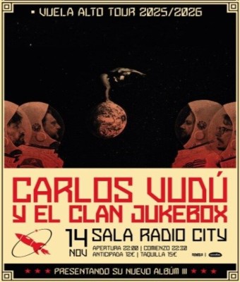 Carlos Vudú y el Clan Jukebox en Valencia/València
