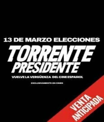 "TORRENTE PRESIDENTE" en CINE ALBOX -ÚLTIMA SEMANA- en Almería