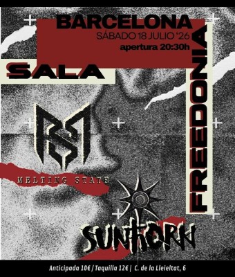 Sunthorn + Melting State - Sala Freedonia en Barcelona