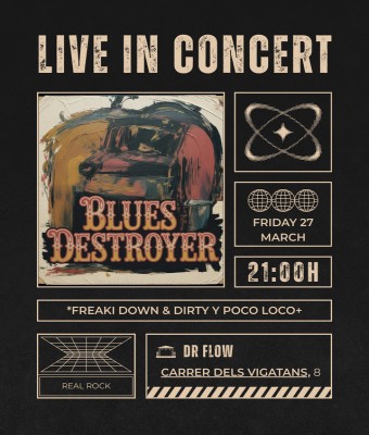 BLUES DESTROYER - Live in Concert en Barcelona