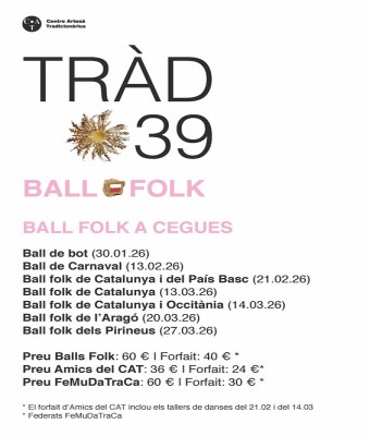 Ball folk a cegues I Tradicionàrius 39 en Barcelona