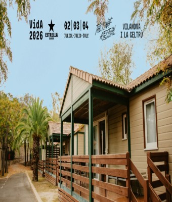 Vida Festival 2026 - Bungalows Camping HolaCamp Sitges Relax