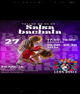 Bachata y Salsa Francia  en Girona