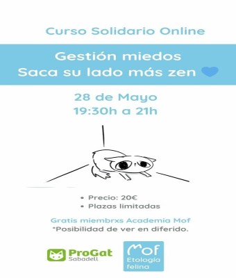 Gestión del miedo - Curso online solidario en Barcelona