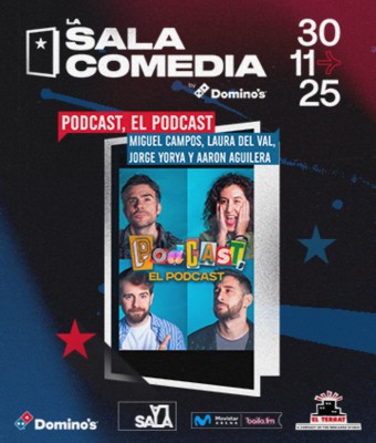 Miguel Campos, Laura del Val, Jorge Yorya y Aaron · PODCAST, EL PODCAST en Madrid