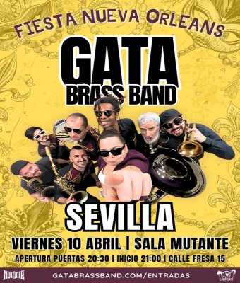 GATA BRASS BAND - SEVILLA (SALA MUTANTE)