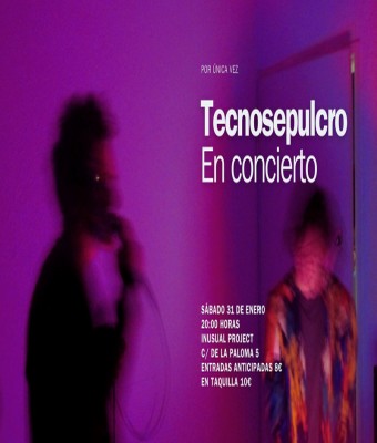 Tecnosepulcro en concierto (porúnicavez) en Barcelona