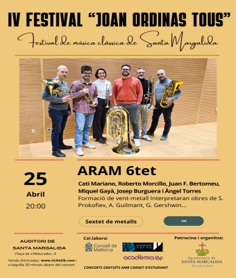 ARAM 6tet, IV Festival Joan Ordinas Tous en Balears, Illes