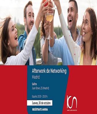 Afterwork de Networking Madrid - 30 de octubre