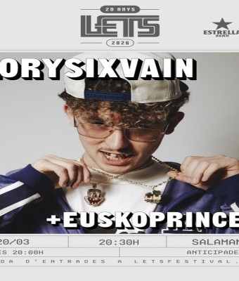 LETS 20 ANYS: GLORYSIXVAIN + EUSKOPRINCESS en Barcelona