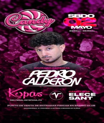 Candy x Kopas x PEDRO CALDERON en Málaga