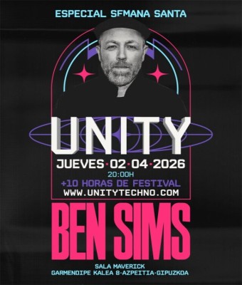 UNITY Festival w/ BEN SIMS en Gipuzkoa