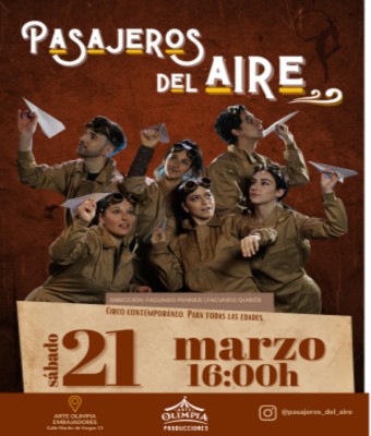 PASAJEROS DEL AIRE en Madrid
