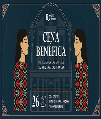 Cena benéfica por las mujeres en Jordania en Madrid