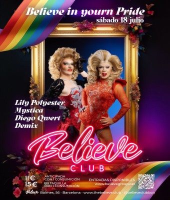 Believe Club · Pride Night en Barcelona