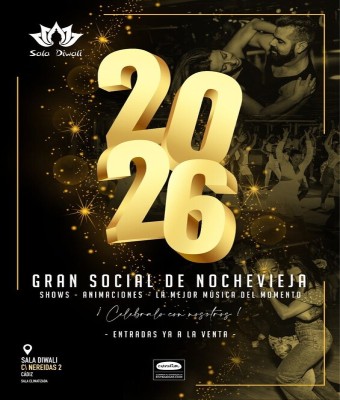 Gran social de Nochevieja en Cádiz