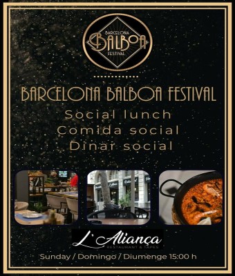 BBF 2025: Social lunch / Comida social / Dinar social en Barcelona