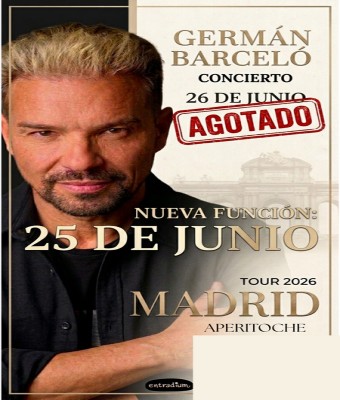 Germán Barceló en Concierto - Tour 2026 - en Madrid