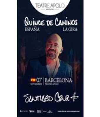 Santiago Cruz - Quince de Caminos en Barcelona