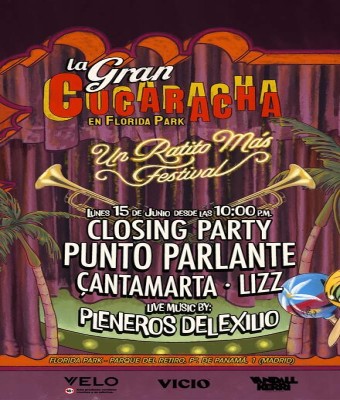 La Gran Cucaracha x Punto Parlante: Closing Party en Madrid