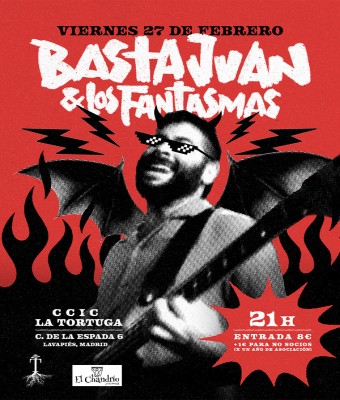 Basta Juan y Los Fantasmas en Madrid