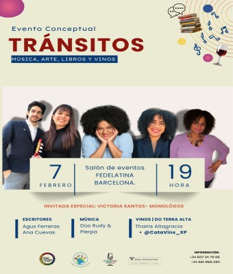 Tránsitos: Prohibido tener prisa. Libros, música & Vinos en Barcelona