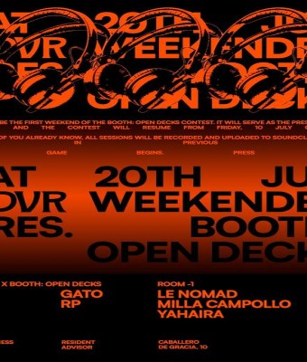 CDVR WEEKENDER 2 PRES. BOOTH: OPEN DECKS en Madrid