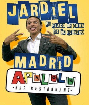 Jardiel el flaco de Cuba en MADRID